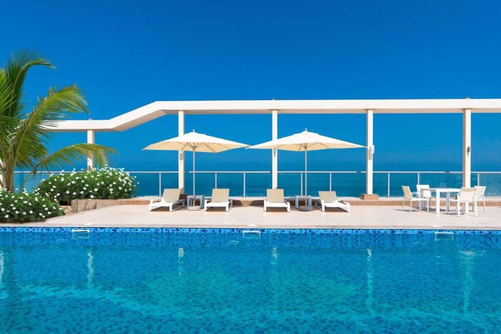 Ocean Whisper Ultra Luxe 1 Bedroom Apartment With A Private Beach - Al Marjan Island Ras al-Khaimah Exterior photo